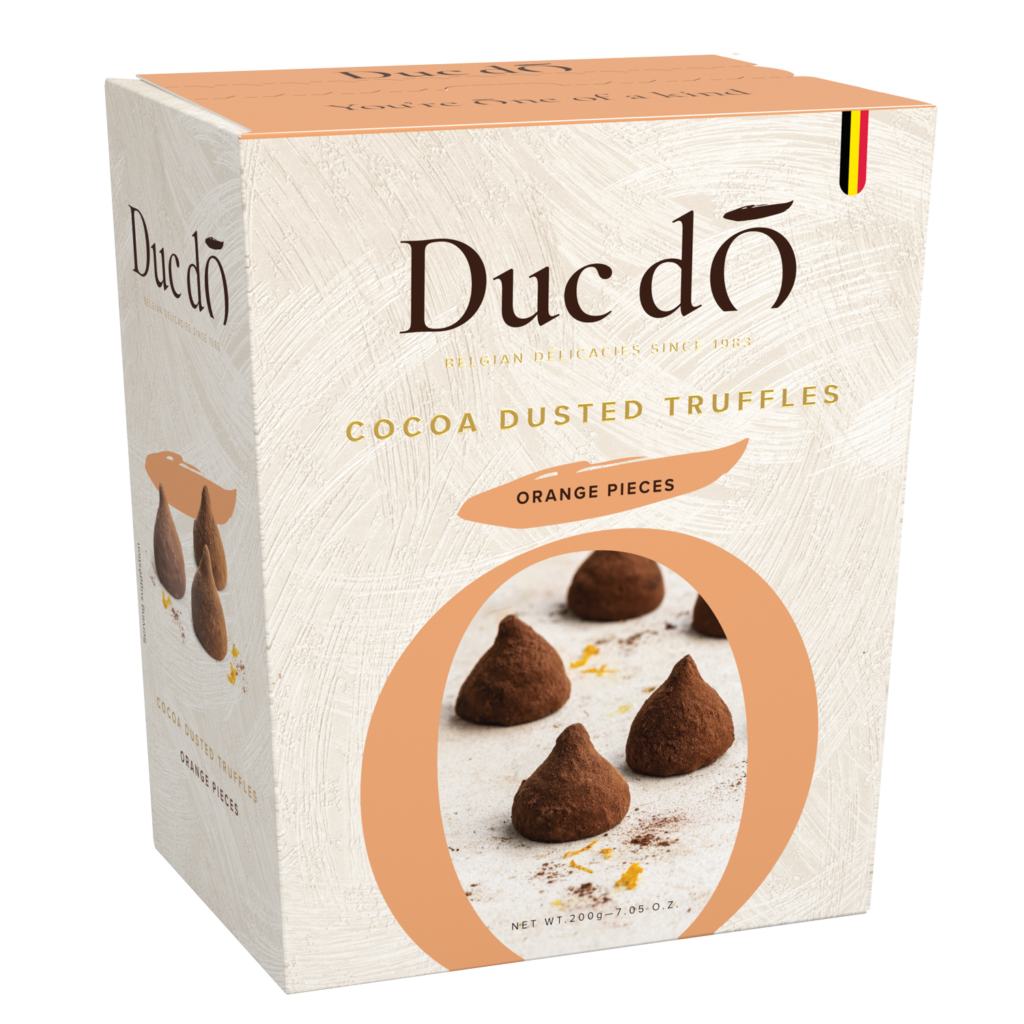 Duc d'O Cocoa Truffles with Orange 200g - Duc d'O